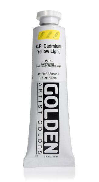 Golden Heavy Acrylic Paint - C.P.Cadmium Yellow Light