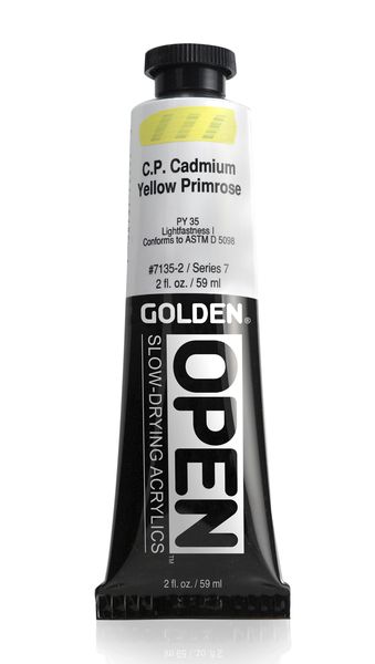 Golden Open Acrylic Paint - CP Cadmium Yellow Primrose
