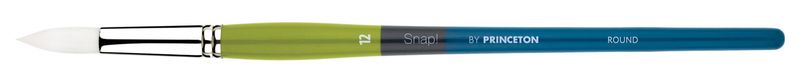 Princeton Brushes Snap White Nylon Brush - LH Round 8