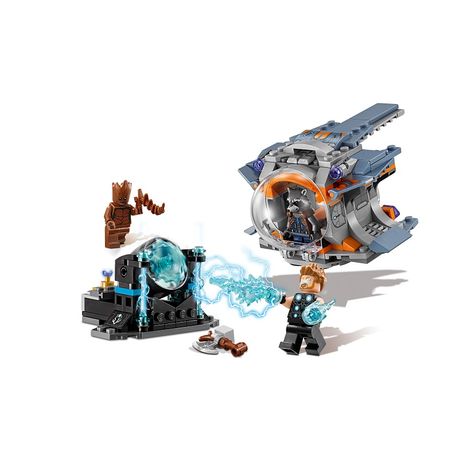 thor groot rocket lego