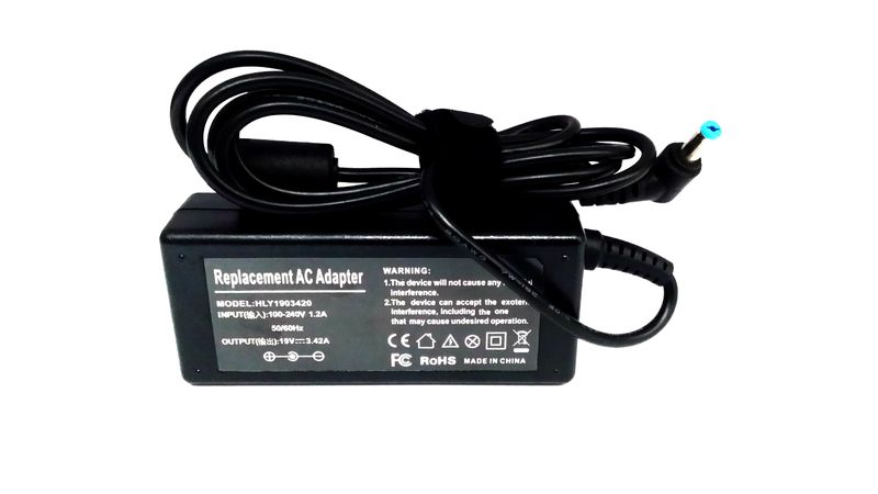 Replacement Charger for Acer 65W 5.5 x 1.7/1.5mm
