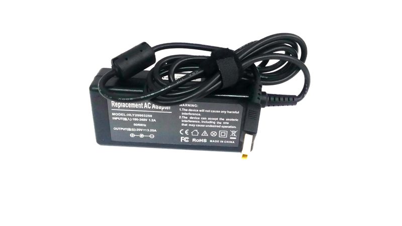Replacement Charger for Lenovo USB 65W 20V 3.25A