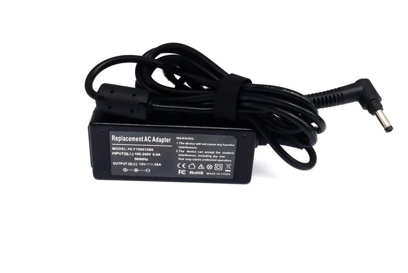 Replacement Charger for HP 30W 19V 1.58A 4.0 x 1.7mm