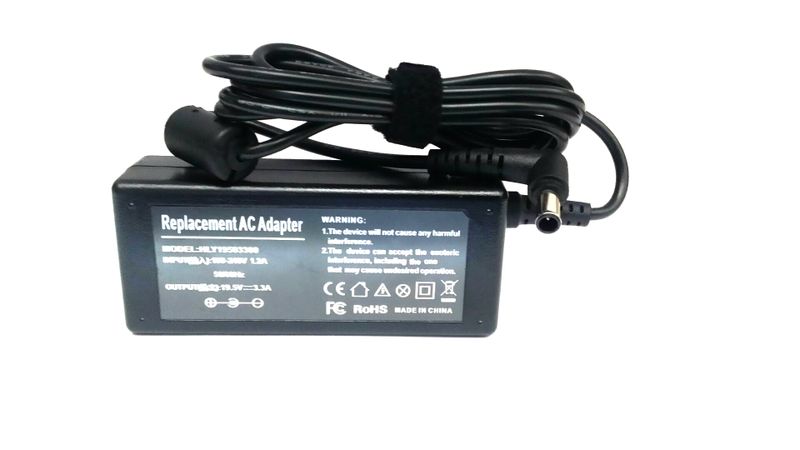 Replacement Charger for Sony 19.5V 3.33A 6.5 x 4.4mm