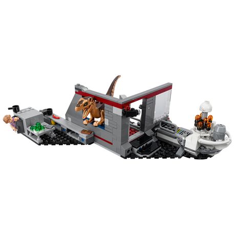 jurassic park lego velociraptor chase