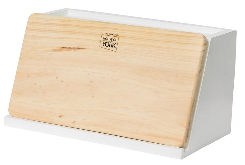 House Of York - Bread Bin With Pine Board