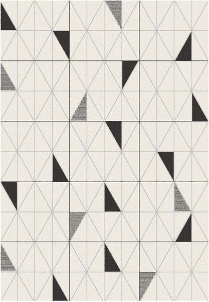 Rugs Original Shuffle Rug - Black &amp; Grey