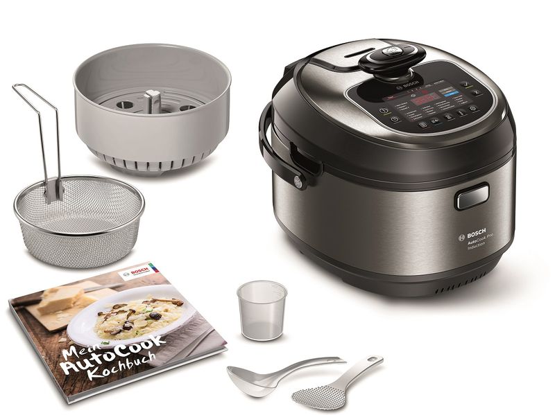 Bosch - Autocook Multi-Cooker - Metallic Black