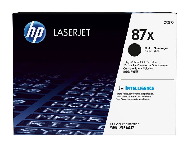 HP 87X High Yield Black LaserJet Toner Cartridge