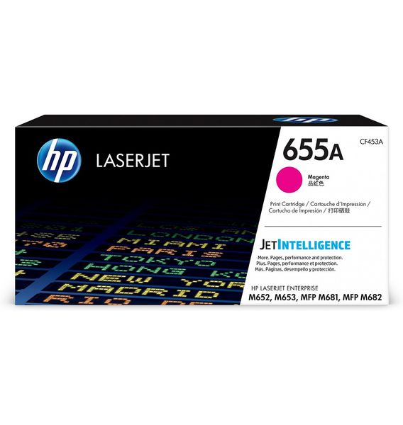 HP 655A Magenta LaserJet Toner Cartridge