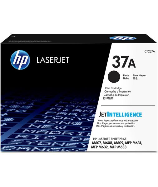 Hp 37a Black Print Cartridge Cf237a