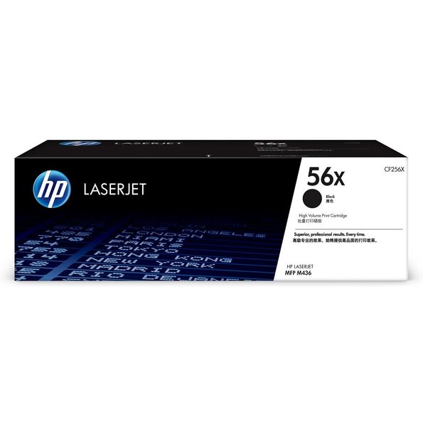 HP 56X High Yield Black LaserJet Toner Cartridge