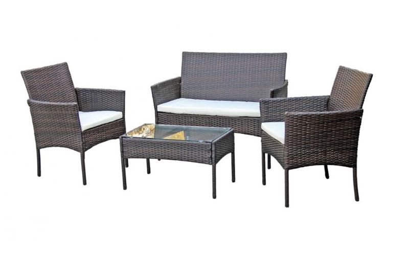 Fine Living - Lifestyle Outdoor Rattan Set - Brown