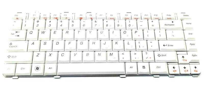 Replacement Lenovo Y560 Y450 Keyboard - White