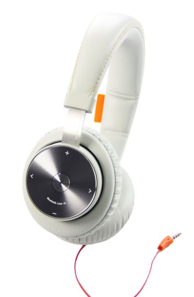 Mipow M3 Pro Hybrid Wireless/Wired Ergonomic BT 4.0 118dB Headphone - White