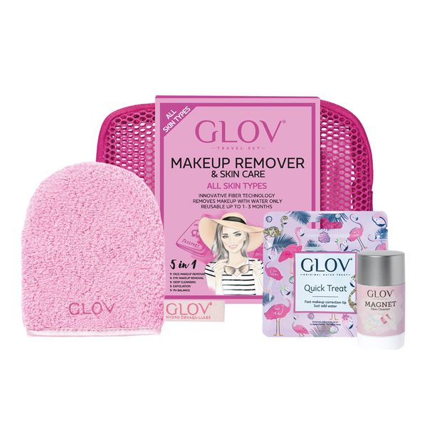 GLOV Travel Set Pink All Skin Types
