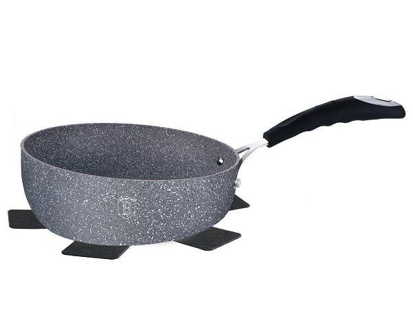 Berlinger Haus 26cm Marble Coating Flip Frypan - Stone Touch