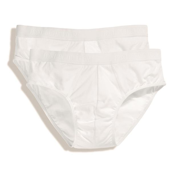 Fruit Of The Loom Men's Classic Sport Brief - White