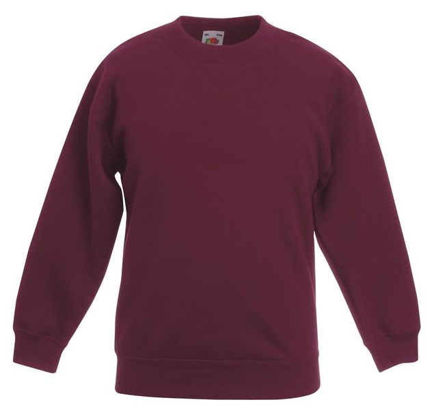 Fruit Of The Loom Junior Classic Top - Burgundy