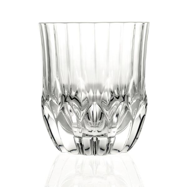 RCR - Adagio Crystal DOF Whisky Tumbler Glasses - 350ml - Set of 6
