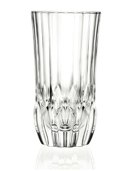 RCR - Adagio Crystal Hiball Tumbler Glasses - 400ml - Set of 6