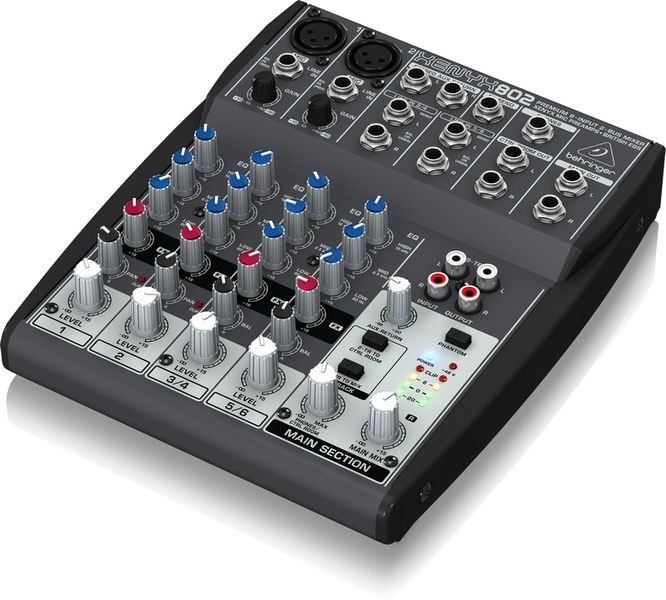 Behringer Xenyx 802 Analogue Mixer