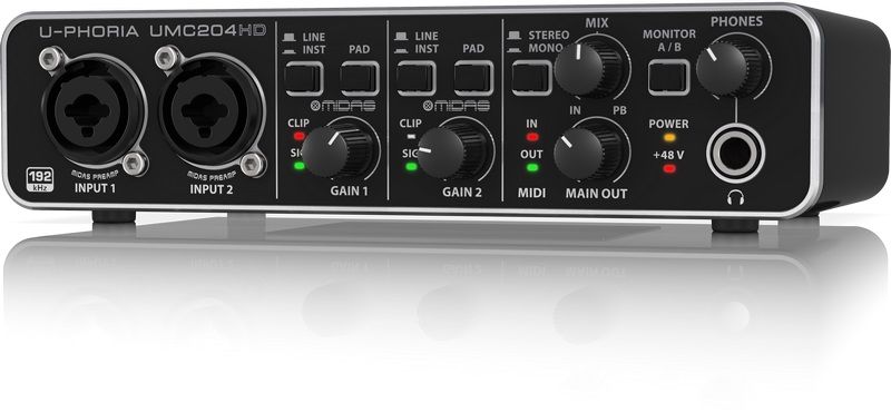Behringer UMC204HD Soundcard