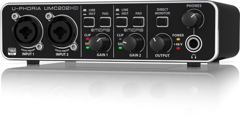 Behringer UMC202HD Soundcard