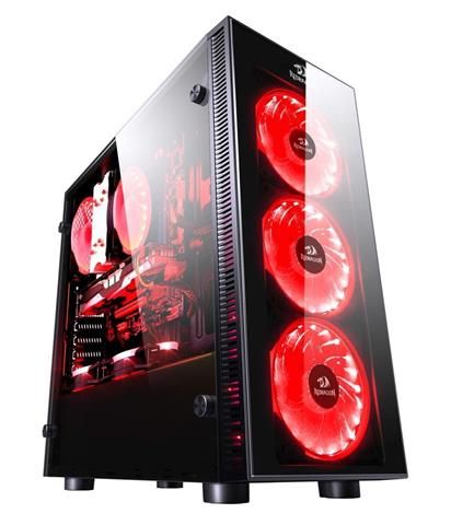 Redragon: Sideswipe 4xRGB LED Case Chassis