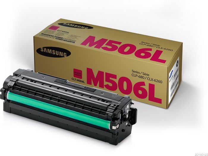Samsung CLT-M506L Magenta Laser Toner Cartridge