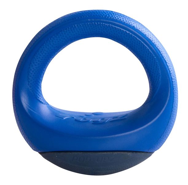 Rogz - Pop-Upz Blue S/M Self-Righting Float &amp; Fetch Dog Toy