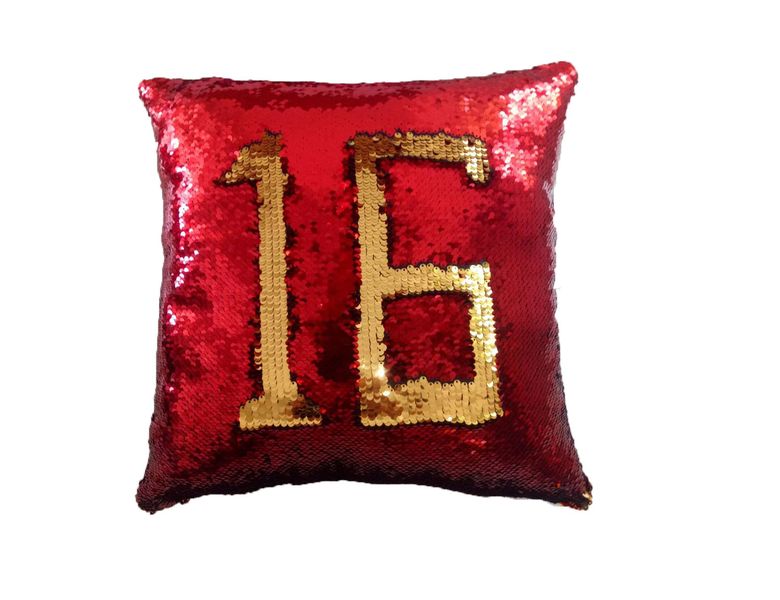 Iconix Mermaid Sequin Pillow Case - Rose Gold &amp; Silver