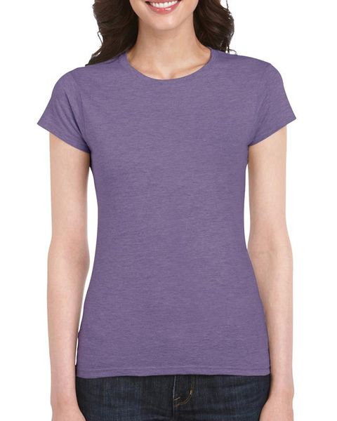 Gildan Women's Softstyle T-Shirt - Heather Purple