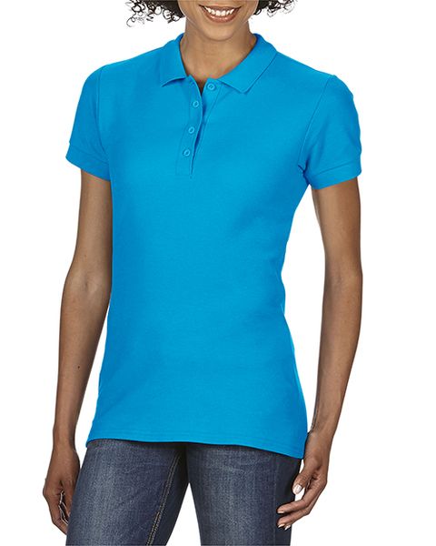 Gildan Women's Softstyle Polo - Sapphire