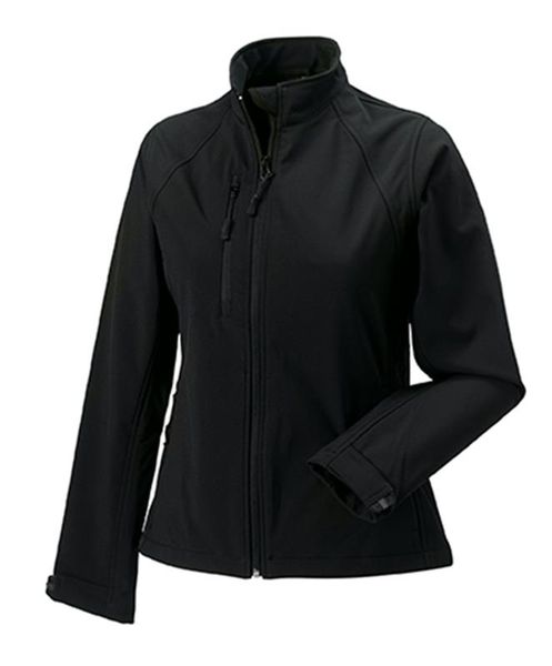 Russell Europe Lady-Fit Softshell Jacket - Black