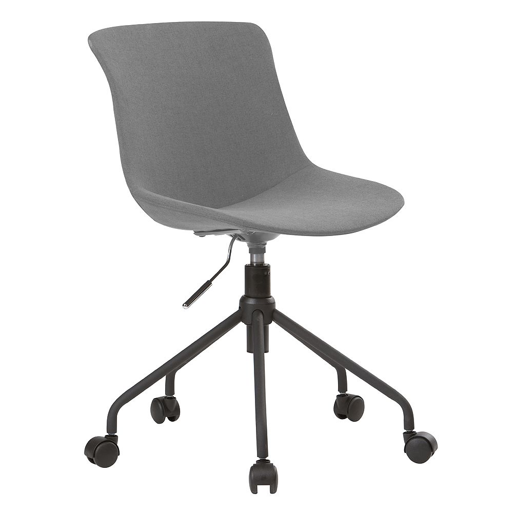 desk chair grey fabric