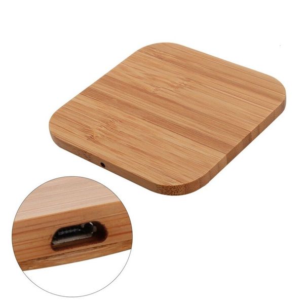 TUFF-LUV Eco-Charge Bamboo 1A Wireless Charger