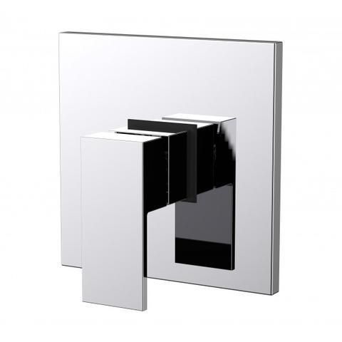 Round &amp; Square Polished Chrome Shower Mixer