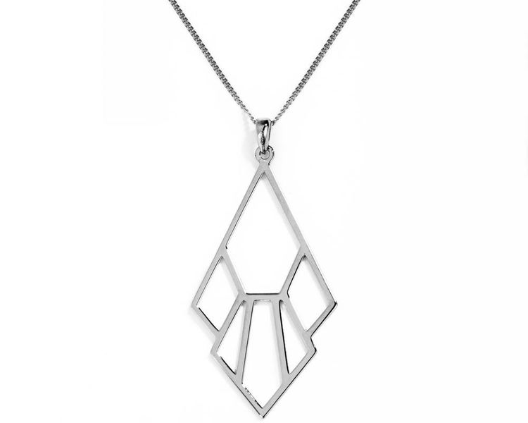 Tiger Lily Necklace - Sterling Silver