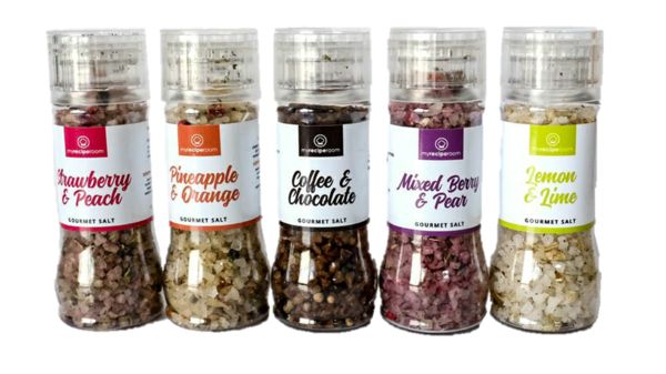 Gourmet Fruit Salt Gift Set - 5 Piece