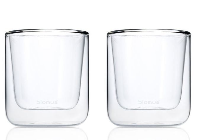 blomus Coffee Glass Nero Set - 2 Pack