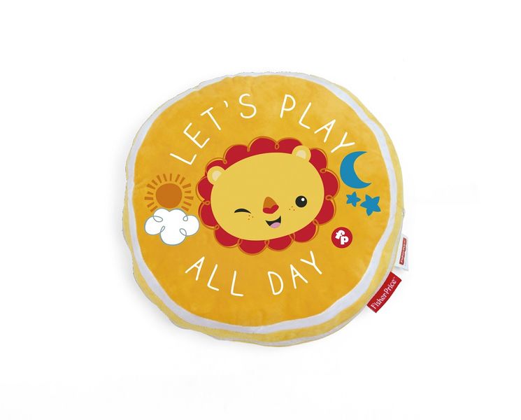 Fisher Price - Lion Cushion - Orange
