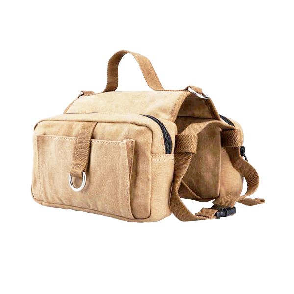 Lightweight Dog Hound Pet Travel Gear Saddle Bag