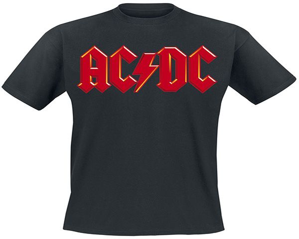 ACDC Red Logo RockTs T-Shirt