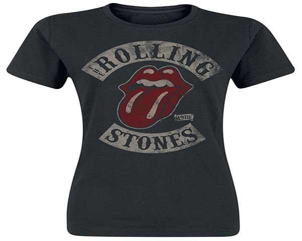 RockTs Ladies Rolling Stones 1978 T-Shirt