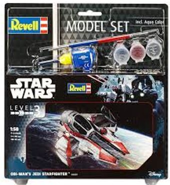 Revell Star Wars - Model Set: Obi Wan's Jedi Starfighter - EP3 (Parallel Import)