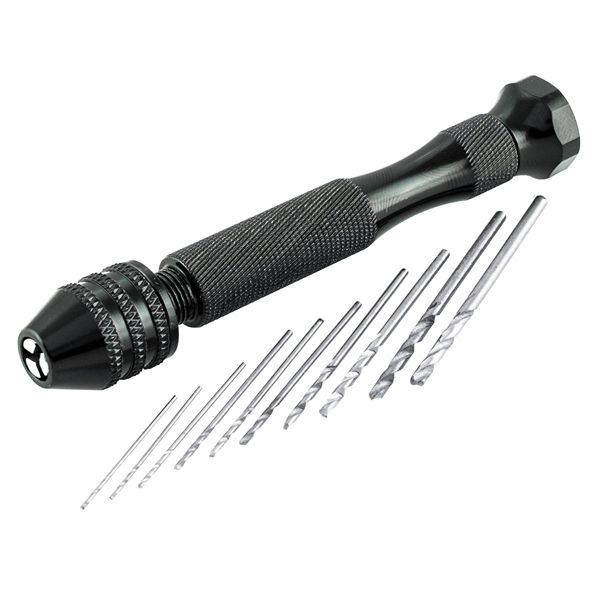 Mini Micro Precision Pin Vise Hand Drill Bits Tool