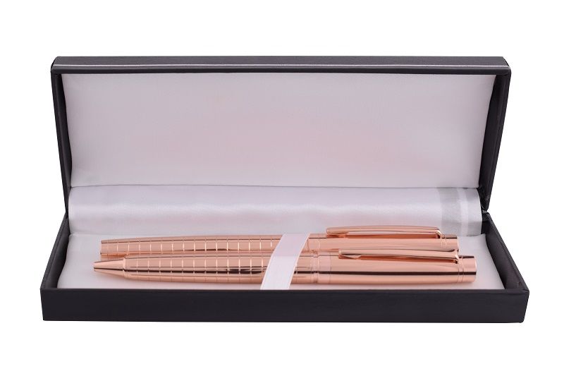 Rhombus Roller &amp; Ball Set (Rosegold)