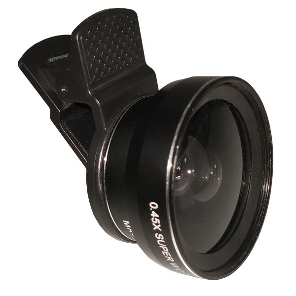 2 in 1 Mobile Phone Wide Angle Camera &amp; Macro Lens Kit