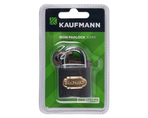 Kaufmann Lock - Steel - 30mm